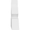 Ekena Millwork Richland Architectural Grade PVC Gable Bracket, 60"W x 17 1/2"H x 4"D x 6"F, 7/12 Pitch GBP060X18X0406RIC00 - alternate 2